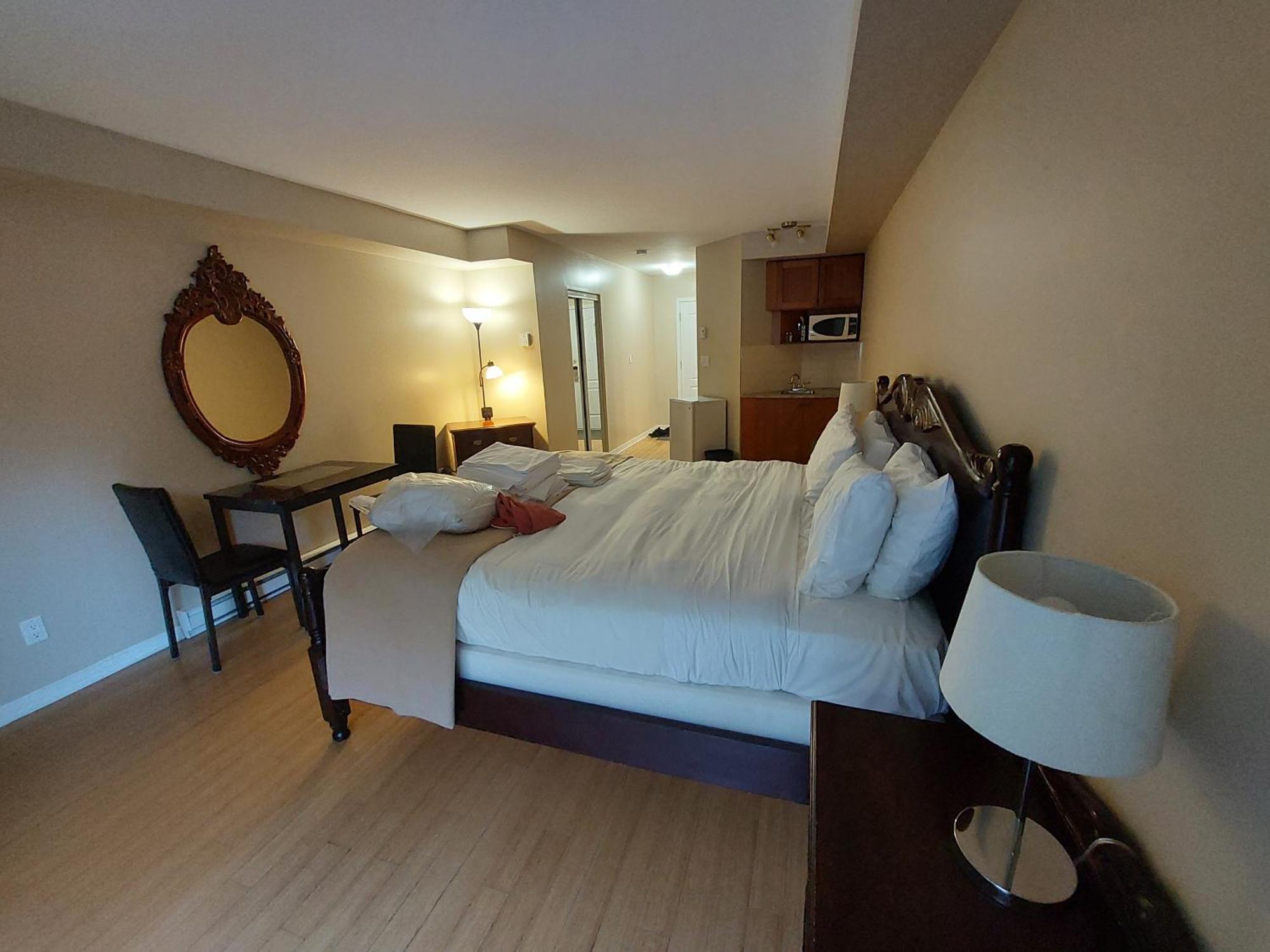 Studio-Hotel Villegiature Saint-Sauveur Piedmont ภายนอก รูปภาพ