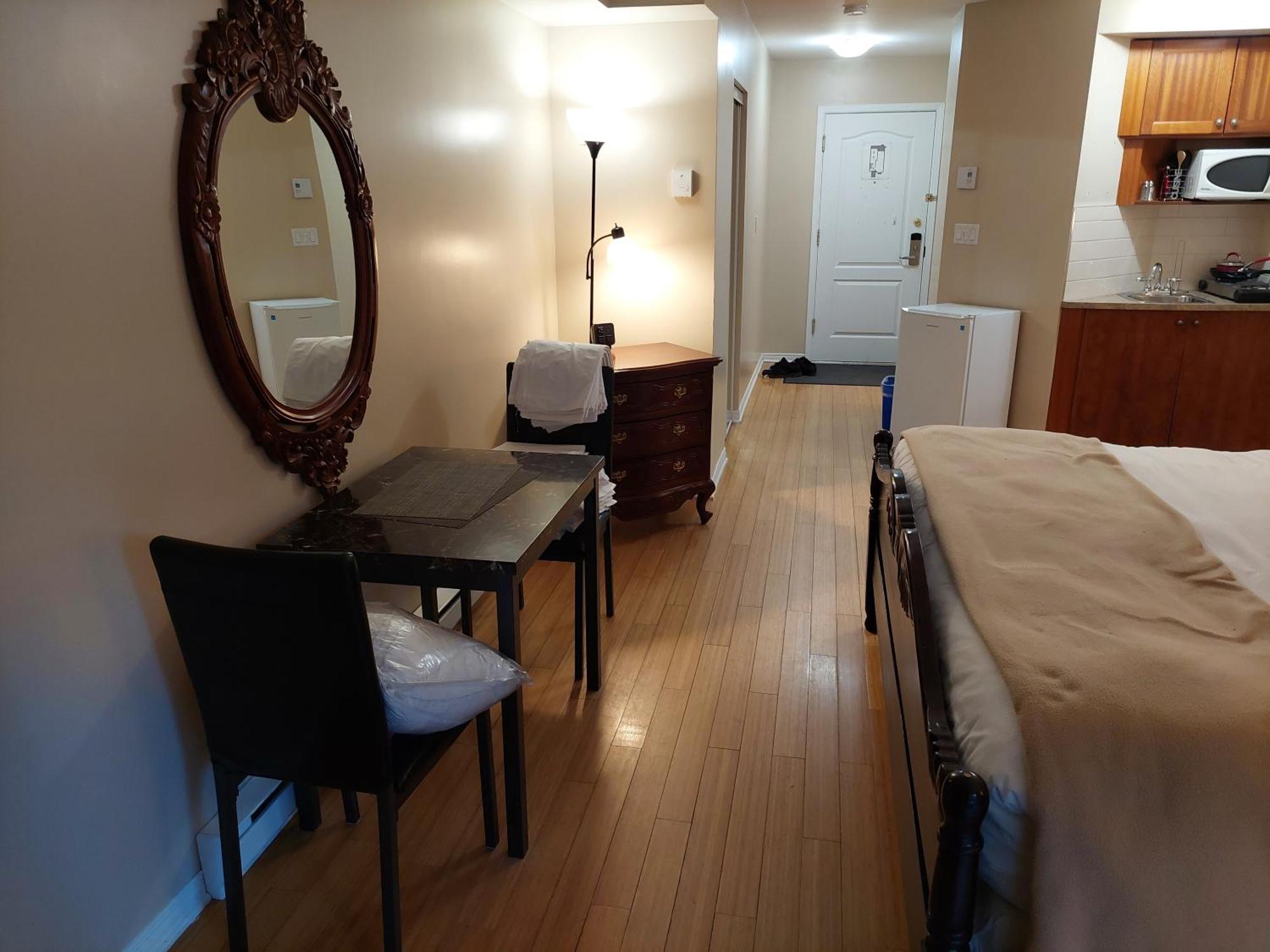 Studio-Hotel Villegiature Saint-Sauveur Piedmont ภายนอก รูปภาพ