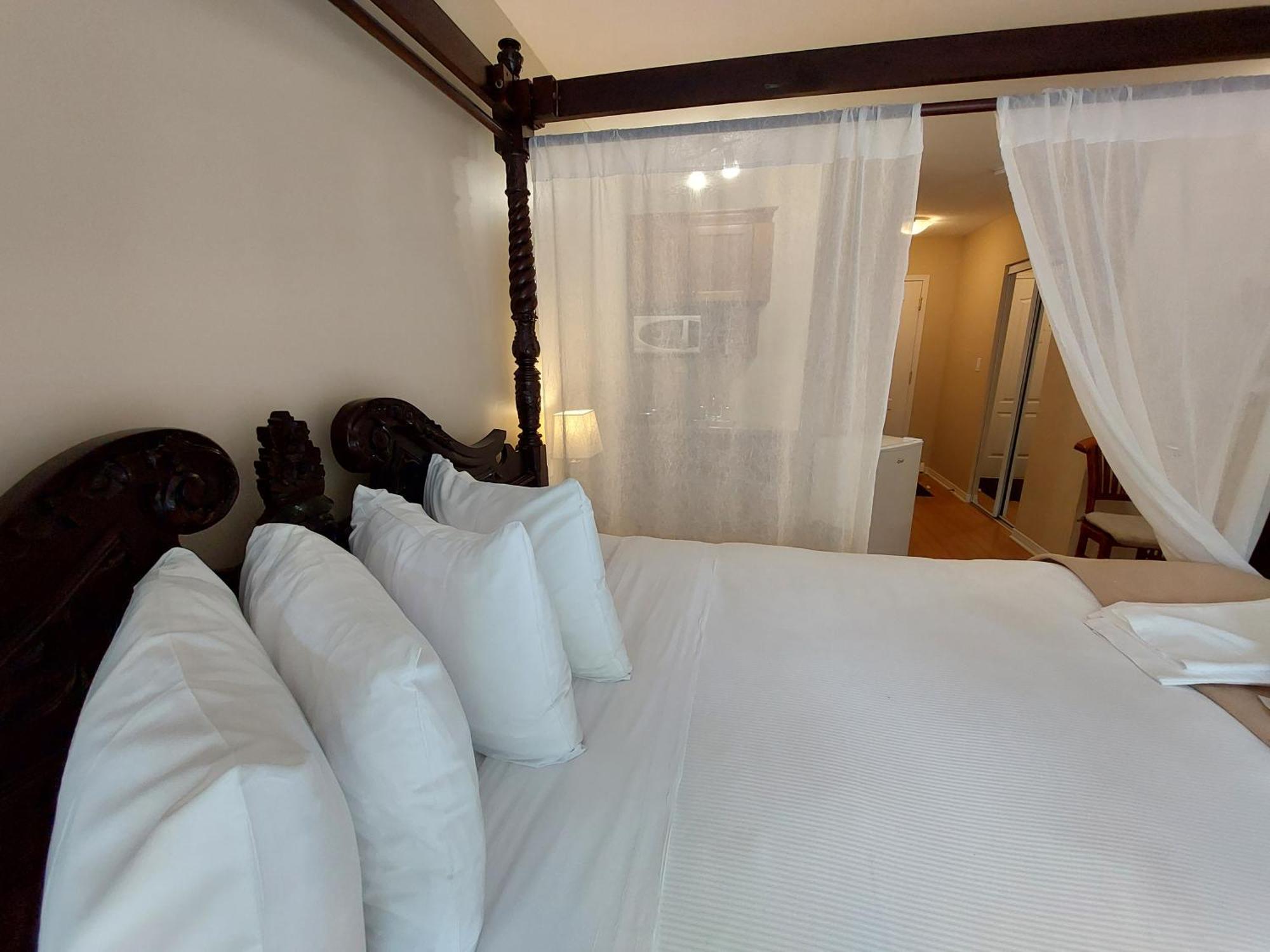 Studio-Hotel Villegiature Saint-Sauveur Piedmont ภายนอก รูปภาพ
